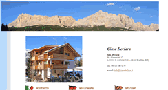 Desktop Screenshot of ciasadeclara.it